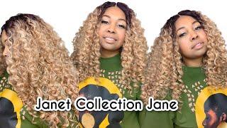 CURLY SYNTHETIC WIG Janet Collection Jane Wig Review