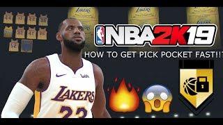 NBA 2K19 HOW TO GET HOF PICK POCKET BADGE FAST MYCAREERPARK