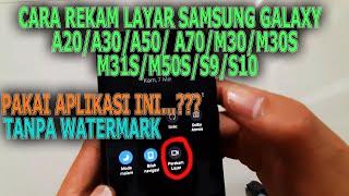 Cara Mudah Rekam Layar Android Galaxy Samsung tanpa watermark pakai aplikasi ini