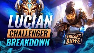 LUCIAN REWORK IS BROKEN Rank 1 Carzzy Challenger Breakdown - League of Legends