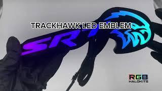 SRT TRACKHAWK LED EMBLEM