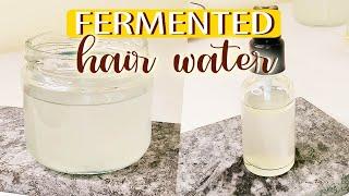 2 BEST way to use RICE WATER FOR EXTREME HAIR GROWTH