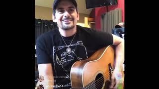 Brad paisley performs Mud on the tires instagram Live