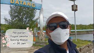 Jalan jalan ke Raja Ampat dari Yogyakarta Jakarta dan Sorong  PART II DAMRI Pesawat Kapal Cepat