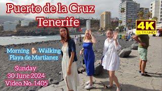 Tenerife ️ Puerto de la Cruz Morning 30 June 2024 Teneriffa