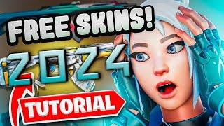 How To Get ***FREE*** VALORANT SKINS In 2024 Updated