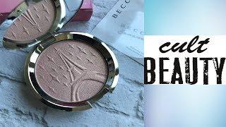 Мой первый заказ с CultBeauty. BeccaXSananas Highlighter Parisian Lights.