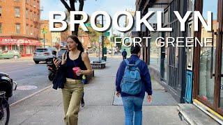NEW YORK CITY Walking Tour 4K - BROOKLYN - FORT GREENE