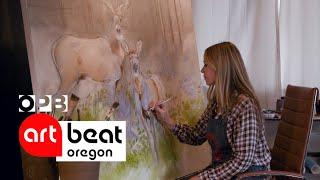 From Oregon’s Wallowas Amy Lay connects to wildlife through fine art  Oregon Art Beat