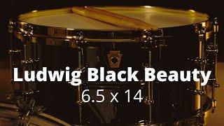 LUDWIG BLACK BEAUTY 6.5 X 14 LB417BT