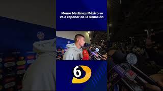 Copa América Memo Martínez asegura que México se repondrá tras derrota ante Venezuela