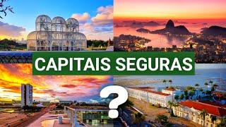 As Capitais Mais Seguras do Brasil  Ranking 2023