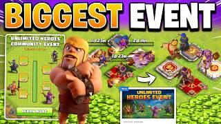 New Unlimited Heroes Event Explained - Use Hero While Upgrading in Clash of Clans