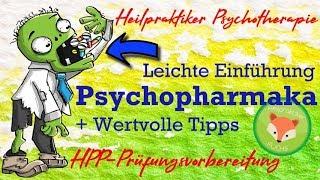 Heilpraktiker Psychotherapie PSYCHOPHARMAKA - hilfreiche GRUNDLAGE für die Prüfungen Lernvideo