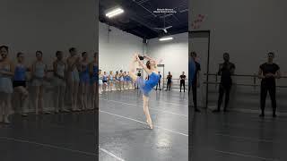 BALLERINA NAILS PERFORMANCE  #ballet #ballerina