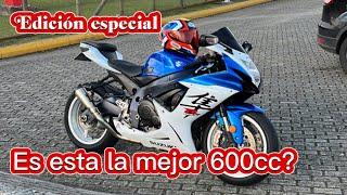 Suzuki GSXR 600 revisión y prueba de fuego  