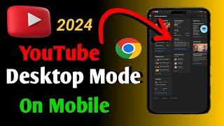 how to get desktop youtube studio on phone 2024  mobile se youtube desktop kaise kholen