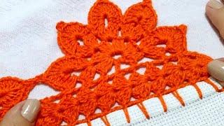 bicobarrado de crochê carreira única  para pano de prato e toalhas #340 #crochê #crochet #crcheting