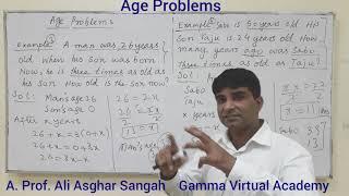 Age Problems Hindi  Urdu 