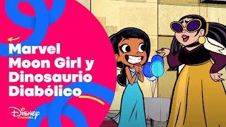 Marvel Moon Girl y Dinosaurio Diabólico Moon Girl contra… ¿su pelo?  Disney Channel Oficial