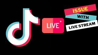 WHy you dont have live option on TikTok