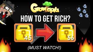GROWTOPIA How to get rich with 45 wls 2020