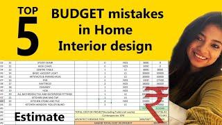 Unmissable 5 Must-have Tips For Interior Design Cost Estimate Interior Design COURSE Announcement