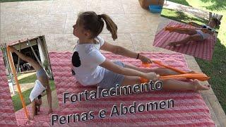 089. Fortalecimento Pernas e Abdômen com Elástico