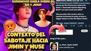 JIKOOK-SABOTAJE A JM+SUNGWOON HABLA DE JM Y EL SM#jikook #bts #army #MUSE_JIMIN