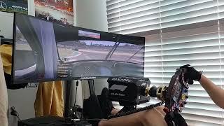 Fanatec dd1 with grid p911 iracing porsche gt3 single play