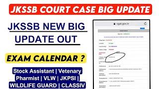 JKSSB Court Case Update  JKSSB Forestor Court Case Update  JKSSB Classiv Recruitment Update