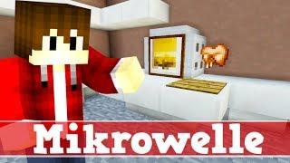 Minecraft Wie baut man eine funktionierende Mikrowelle  Minecraft Mikrowelle bauen Deutsch