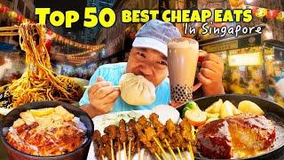 Top 50 BEST Local CHEAP EATS in Singapore From Hawker Centers to Michelin Foods