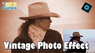 Make a Vintage Photo Effect with Photoshop Elements