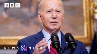 US Election 2024 What issues face Joe Biden in the race for the White House?  BBC Newsnight