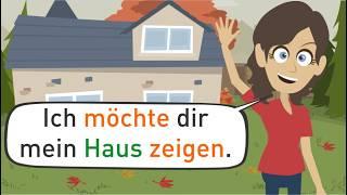 Deutsch lernen  Wortschatz Haus und Möbel  @hallodeutschschule