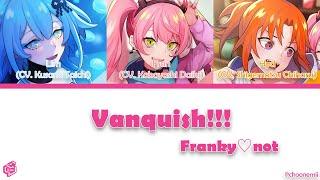 フランキーノット Frankynot「Vanquish」Technoroid Color Coded Lyrics KANROMENG