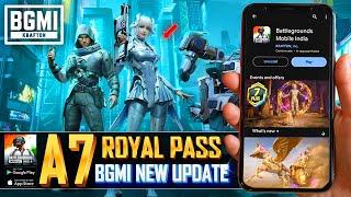 A7 ROYAL PASS REWARDS  1 TO 100 RP   Update 3.2 REWARDS  A7 ROYAL PASS  BGMI NEW UPDATE