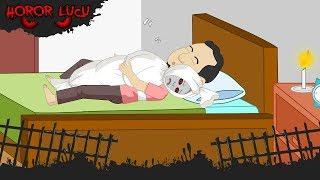 Guling PocongMati LampuPocong SialFunny CartoonHoror Lucu Episode 28