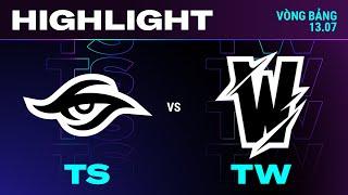 HIGHLIGHT  TS vs TW  VCS 2024 MÙA HÈ  Tuần 3  13.07.2024