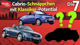 Cabrio-Schnäppchen mit Klassiker-Potential  auto motor und sport