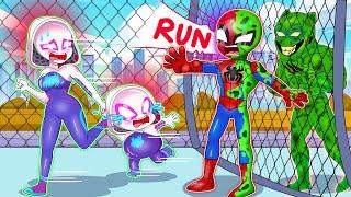 SPIDER MAN Turned Into Zombies PLEASE Rescue Him -Marvels Spidey and his Amazing Friends Animation