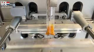 VDL Packaging test for packing liquids chili and mango sauce