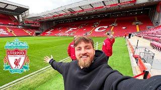 Liverpool Stadionvlog  Erstes Mal an der Anfield Road   ViscaBarca