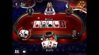 Zynga Poker Texas Holdem - Gameplay iOS Android