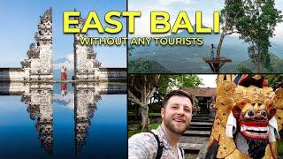 Popular East Bali tourist attractions but WITHOUT TOURISTS