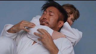 Rear Choke Suffocation - Female martial arts scenes