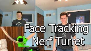 Face Tracking Nerf Turret Project Inspired by Michael Reeves