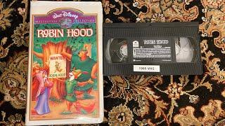 Opening To Robin Hood 1995 Walt Disney’s Masterpiece Collection VHS