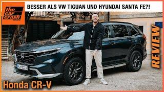 Honda CR-V im Test 2024 Besser als VW Tiguan und Hyundai Santa Fe? Fahrbericht  Review  Advance